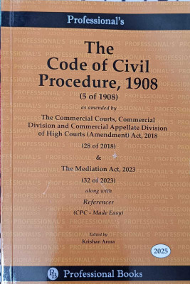 The Code Of Civil Procedure, 1908(5 Of 1908) In DEMI Size(Paperback, Shikha Arora)