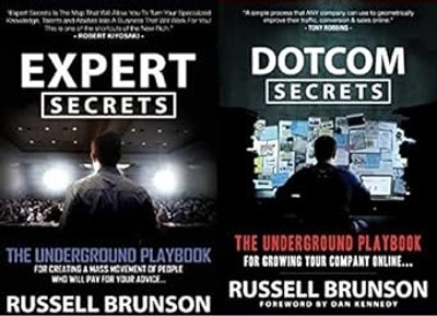 Expert Secrets & Dotcom Secrets (2 Books)(Paperback, Russel Brunson)