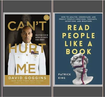 Gerenic Books. Combo . Read People. Can't Hurt Me. Combo Set Of 2 Books(Paperback, Pvt India)