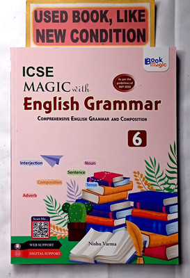 Icse Magic With English Grammar Class- 6 (Old Book)(Paperback, Nishu Varma)