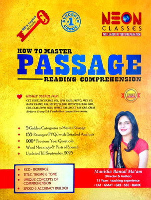 Passage Reading Comprehension (Highly Useful For All Competitive Examinations)(Paperback, Hindi, Manisha Bansal)