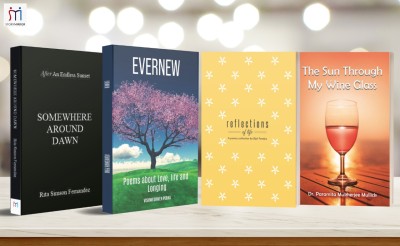 Bestselling Combo Of 4 Poetry Books With Vivid Emotions & Insightful Thoughts | Phases Of Life | Raw, Engaging, And Honest Collection Of Poems(Paperback, Rita Fernandez, Vishweshwer P., Bijal Pandya, Dr. Paramita Mukherjee)