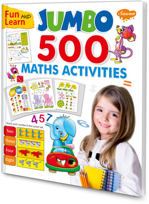 Learn And Fun Jumbo 500 Maths Activities(Paperback, Manoj Publications Editorial Board)
