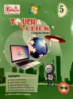 Edusoft Touch & Click Computer Book Class 5(Paperback, GAGAN AGARWAL)