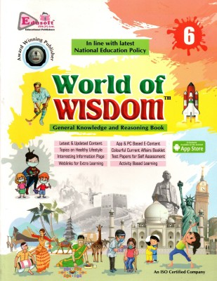 World Of Wisdom, General Knowledge And Reasoning Book, Edusoft For Class-6(Paperback, GAGAN AGARWAL)