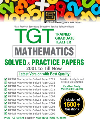 UP TGT Mathematics - UP TGT Mathematics: Solved Papers And Practice Sets With Detailed Solutions - Collection Of 1700+ Questions By SD Publication (Paperback, SD Publication)(Paperback, SD Publication)