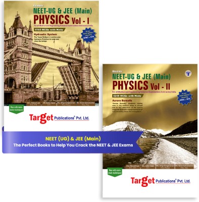 NEET UG / JEE Mains Absolute Physics Books Vol 1 And 2 | Chapterwise MCQs With Solutions 2025 | As Per Latest Syllabus Prescribed By NMC | Set Of 2 Books(Paperback, Content Team at Target Publications)