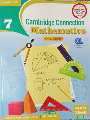 Cambridge Connection Mathematics Class 7(Paperback, Prakash Tiwari, Ishita Joshi)