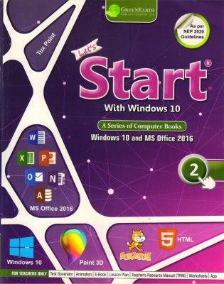 Let's Start With Windows 10 For CBSE Class - 2(Paperback, Geetanjali Sehgal)