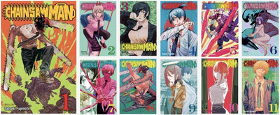 CHAINSAW MAN Manga Box Set
(Vol. 1 To 11)(Paperback, Tatsuki Fujimoto)