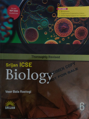 Thoroughly Revised Srijan Icse Biology Class 6(Paperback, Veer Bala Rastogi)