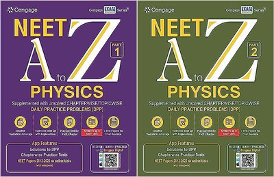 Cengage A To Z Physics Vol 1 And 2 Combo New Edition 2024(Paperback, Cengage India)