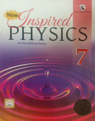 New Inspired Physics Cisce Class 7(Pepper back, Orient black swan)