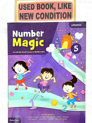 NUMBER MAGIC Class-5 (Old Book)(Paperback, Sunita Arora)