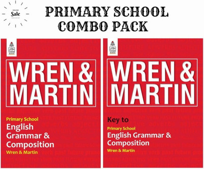 Primary School English Grammar And Composition By Wren & Martin With Key To Primary School English Grammar And Composition By Wren & Martin - 2024 Edition With New Updated Syllabus (Set Of 2 Books)(Paperback, WARN & MARTIN)