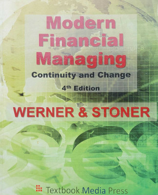 (USED) Modern Financial Managing Continuity And Change 4th Edition By Warner & Stoner(Paperback, Warner & Stoner)
