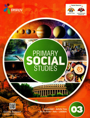 Dhruv, Primary Social Studies Class - 3(Paperback, Mrs. ASHA PAHUJA)