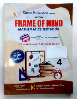 Frame Of Mind Mathematics Textbook -4(Paperback, Rajeev Garg)