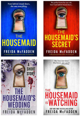 The Housemaid Series (3 Books) & The Wedding – Book Combo (Set Of 4 Books)(Paperback, Freida McFadden)