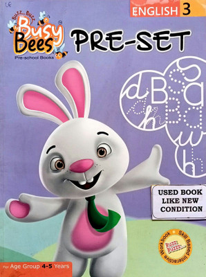 Busy Bees Pre-Set English Class-3(Old Book)(Paperback, NIDA FATIMA)