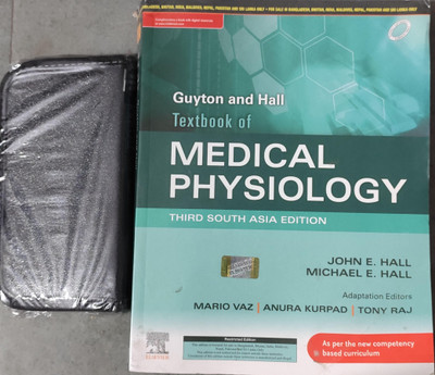 Guyton & Hall Textbook OVAf Medical Physiology: Third South Asia Edition WITH MEDICAL KIT(Paperback, VAZ)