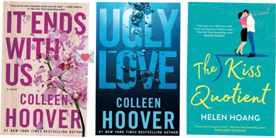 It End With Us + Ugly Love+ The Kiss Quotient - Paperback 1 January 2022(Paperback, Colleen Hoover, Helen Hoang) It End With Us + Ugly Love+ The Kiss Quotient - Paperback 1 January 2022(Paperback, Colleen Hoover, Helen Hoang)
