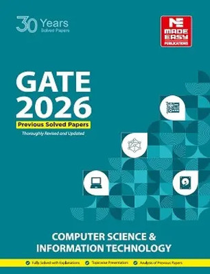 GATE-2026: Computer Science And IT Previous Year Solved Papers(Paperback, made easy)