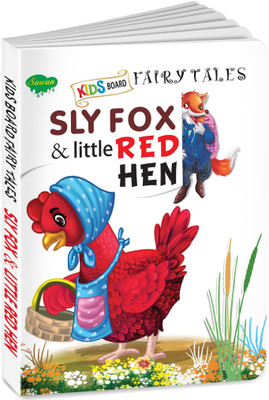Sly Fox & Little Red Hen | Fairy Tales Story Board Books For Kids(Hardcover, Sawan)