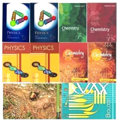 NCERT Science PCB Books Set For Class 11 & 12 – Physics, Chemistry, Biology English Medium- Set Of 10 Books ( NEET Preparation Combo) - As Per As New Edition 2025(Paperback, NCERT)