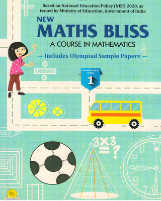 NEW MATHS BLISS For Foundational Stage - 1
(A Course In Mathematics)(Paperback, Rakhi Srivastava Raman)