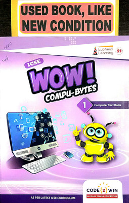 ICSE WOW COMPU-BYTES Class-1 (Old Book)(Paperback, Editorial)
