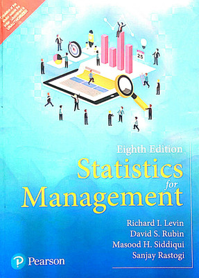 STATISTICS FOR MANAGEMENT (Old Used Book)(Paperback, Richard I. Levin, David S. Rubin)