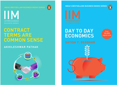 Contract Terms Are Common Sense- IIMA Series & IIMA - Day To Day Economics : The Ultimate Guide To Modern Indian Economy (Set Of 2 Books)(Paperback, Unknown)
