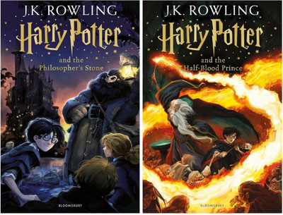 Combo Of 2 Books : Harry Potter And The Philosopher's Stone + Harry Potter And The Half-Blood Prince(Paperback, J K Rowling) Combo Of 2 Books : Harry Potter And The Philosopher's Stone + Harry Potter And The Half-Blood Prince(Paperback, J K Rowling)