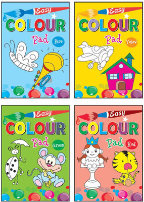Easy Colour Pad - Blue, Yellow, Green, Red(Paperback, LS Editorial Team)