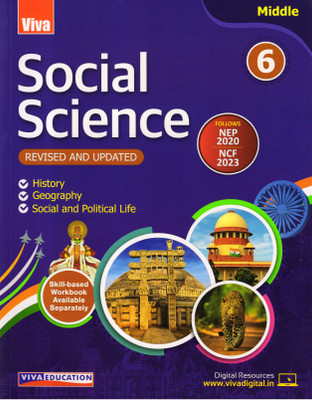 Viva Social Science Revised & Updated Middle - 6(Paperback, SHRUTAKIRTI S.RAJAN TILOTTAMA MALLIK UTTARA CHAKRABORTY)