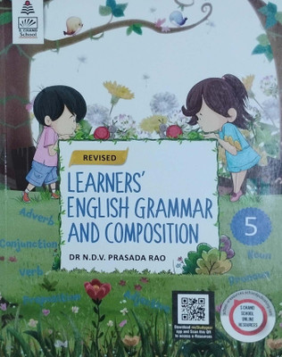Learners English Grammar And Composition Class 5(Peper back, Dr N.D.V. Prasad Rao)