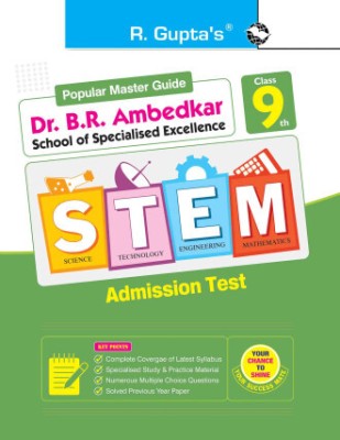 School Of Specialized Excellence - STEM (Class 9th) Admission Test Guide Paperback – Big Book, 9 November 2024(Paperback, RPH Editorial Board)