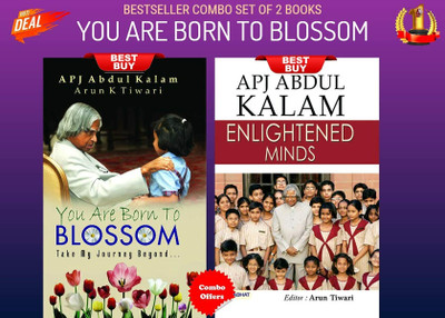 You Are Born To Blossom Combo: Set Of 2 Books (You Are Born To Blossom + Enlightened Minds )(Paperback, APJ Abdul Kalam) You Are Born To Blossom Combo: Set Of 2 Books (You Are Born To Blossom + Enlightened Minds )(Paperback, APJ Abdul Kalam)