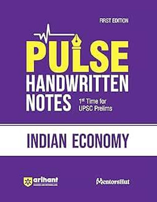 PULSE INDIAN ECONOMY Coloured Handwritten Notes(Paperback, EIXPERTS)