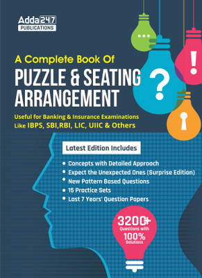 A Complete Book Of Puzzles & Seating Arrangement (Third Printed English Edition)(Paperback, Adda247 Publications)