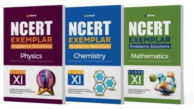 NCERT Exemplar Problems-Solutions Physics, Chemistry, Mathematics Class 11th ( Combo Set Of 3 Books )(Paperback, ARIHANT CBSE EXPEART TEAM)