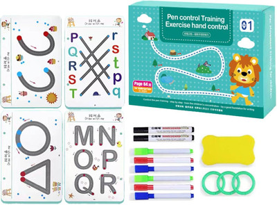 Reusable Pen Control Workbook(Spiral, CHINA)