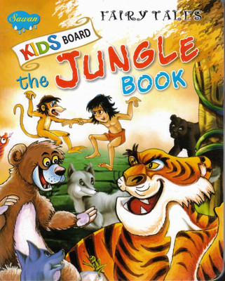 The Jungle Book | Kids Board Fairy Tales | Sawan(Hardcover, Generic)