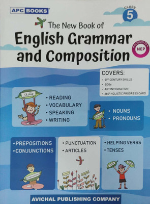 The New Book Of English Grammar And Communication Class 5(Pepper back, Meeta rai)