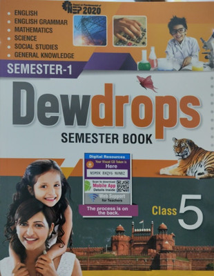 Dew Drops Semester Book Class - 5 Sem - 1(Paperback, T)