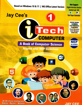 Jay Cee's, I Tech Compuetr(A Book Of Compter Science) 1(Paperback, JAGDISH CHANDRA GOYAL)