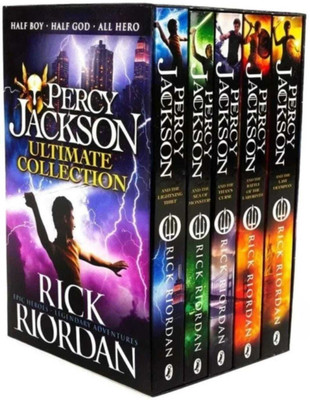 Percy Jackson Collection 5 Books Set (Paperback, Rick Riordan)(Paperback, Rick Riordan))