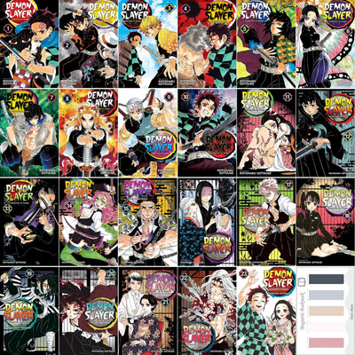 Demon Slayer Manga Books (Volume : 1-23) WITHOUT BOX (Paperback, Gotouge Koyoharu)(Paperback, Gotouge Koyoharu)