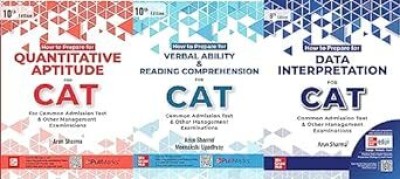 Arun Sharma How To Prepare For QUANTITATIVE APTITUDE, VERBAL ABILITY & READING COMPREHENSION, DATA INTERPRETATION For CAT | 10th Edition | With CAT Practice Tests(Paperback, arun sharma)